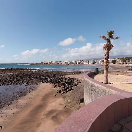 Home2Book Lovely Beachfront Apt Arinaga Green Exterior photo